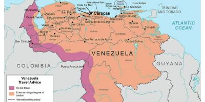 Venezuela kaardil